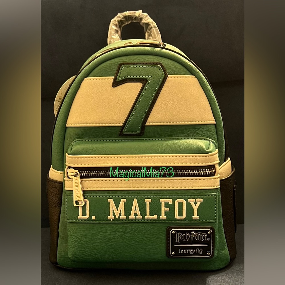 Loungefly Draco Malfoy #7 quidditch mini backpack